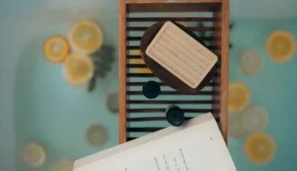 white book page on brown wooden table