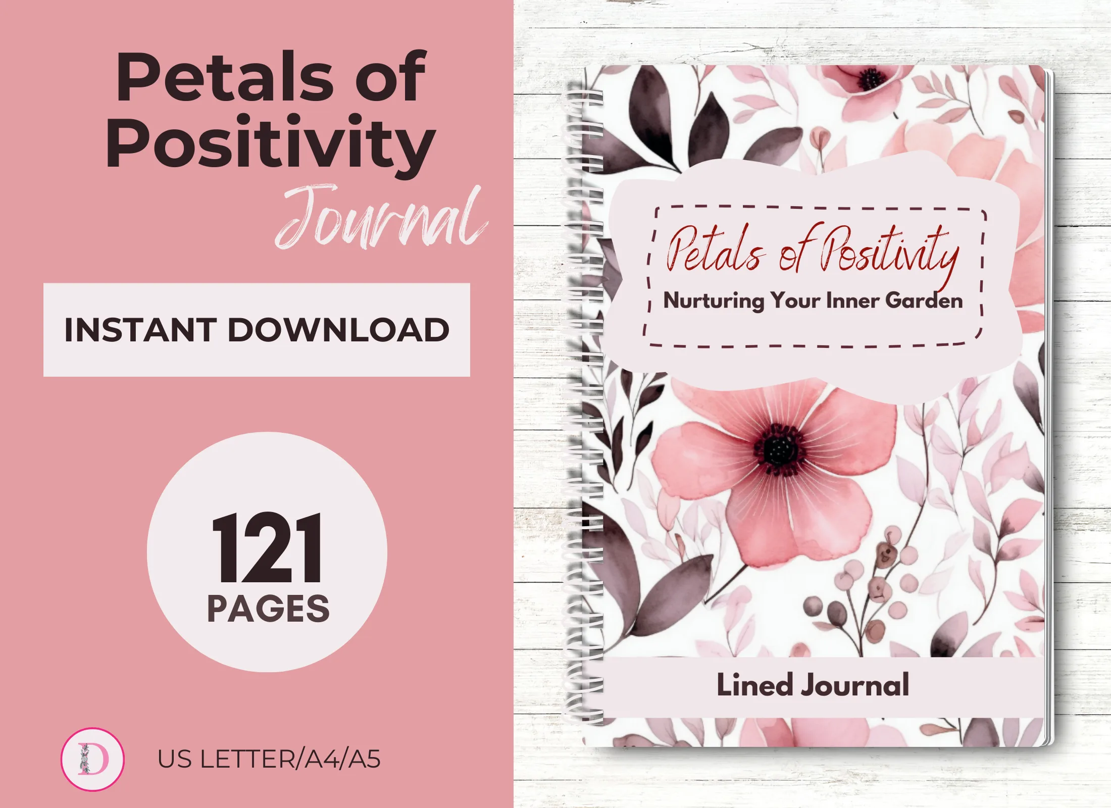 Petals of Positivity Journal - Image 2