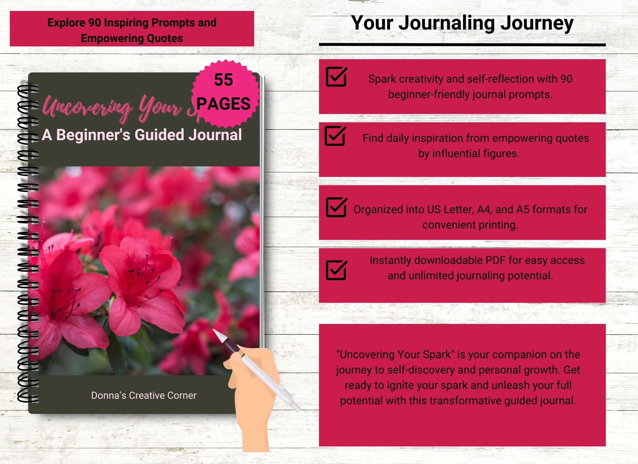 Uncovering Your Spark: A Beginners Guided Journal - Image 3