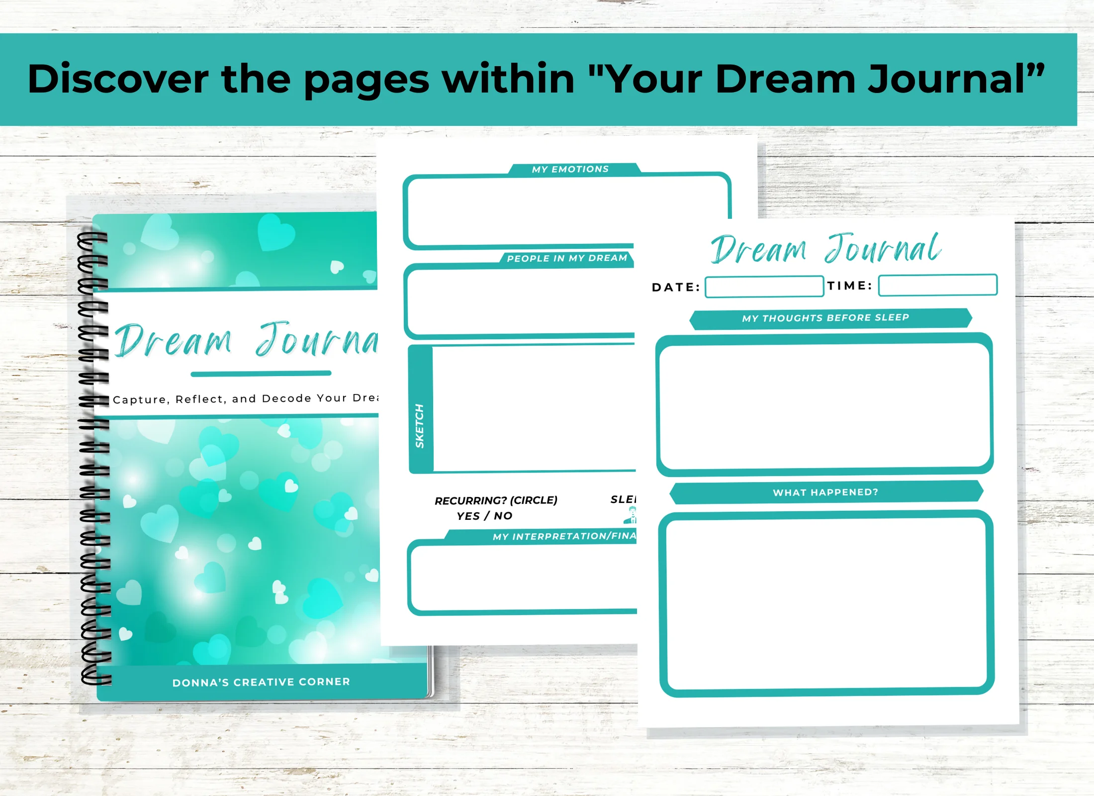 Dream Journal: Capture, Reflect, and Decode Your Dreams - Image 4