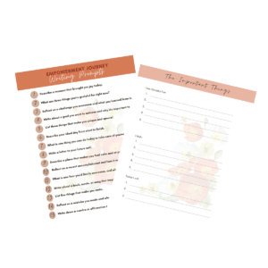 My Empowered Journey inner pages